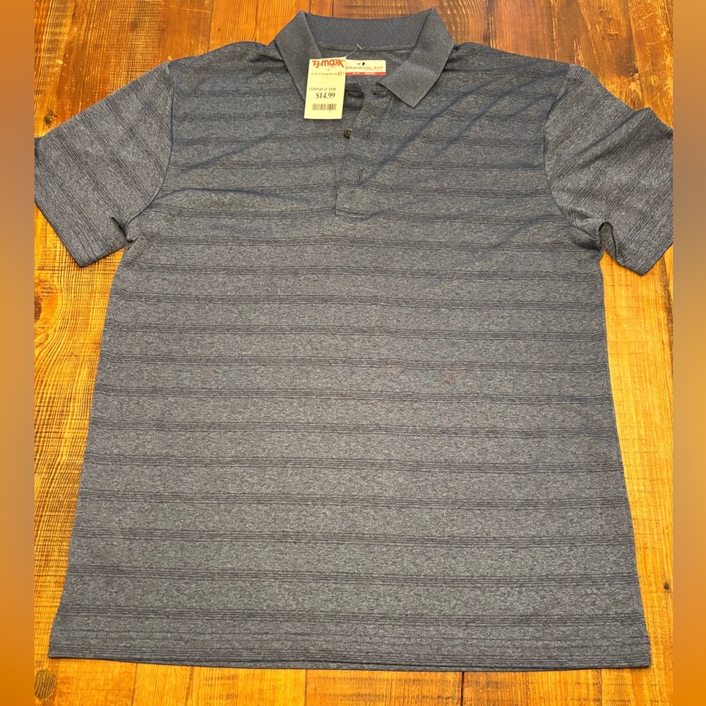 Grand Slam Men's Grey Polo Shirt